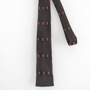 Flat/Square Bottom Vintage Men's Tie